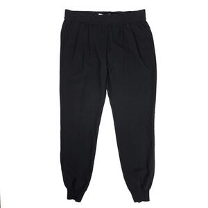 NEW Joie Mariner Pleated Crepe Tapered Ankle Jogger Pant Caviar Black Womens XXS